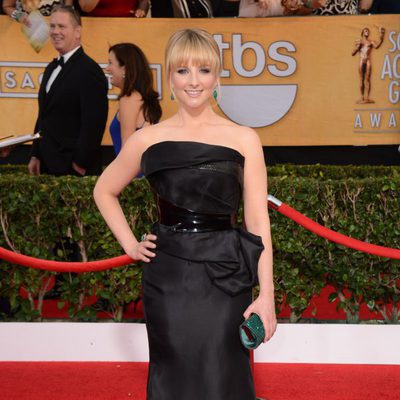 Melissa Rauch en la alfombra roja de los SAG 2014