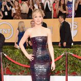 Jennifer Lawrence en la alfombra roja de los SAG 2014