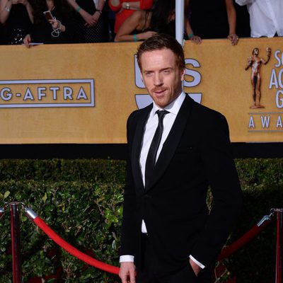 Damian Lewis en la alfombra roja de los SAG 2014
