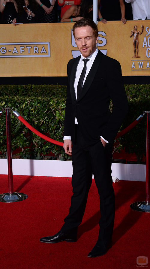 Damian Lewis en la alfombra roja de los SAG 2014