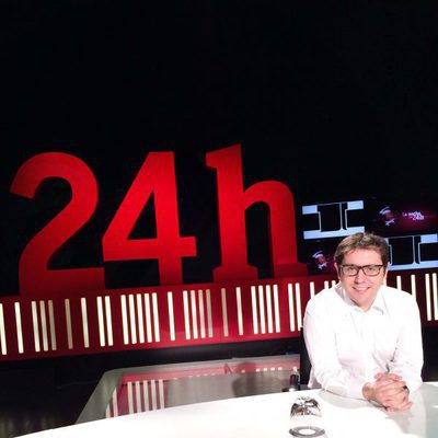Sergio Martín, presentador de 'La noche en 24h'