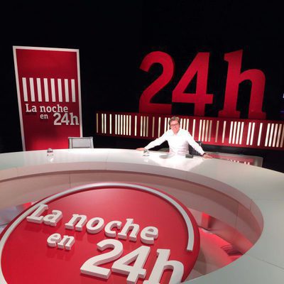 Plató nuevo de 'La noche en 24h' de Barcelona
