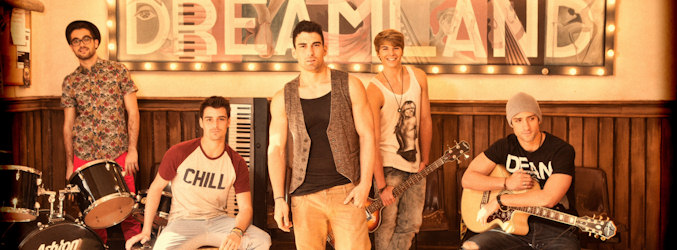 Christian Sánchez lidera la banda Dreamland surgida de la serie de Cuatro