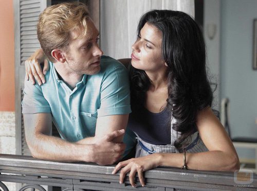 Pilar Punzano y Pablo Rivero en 'Cuéntame cómo pasó'