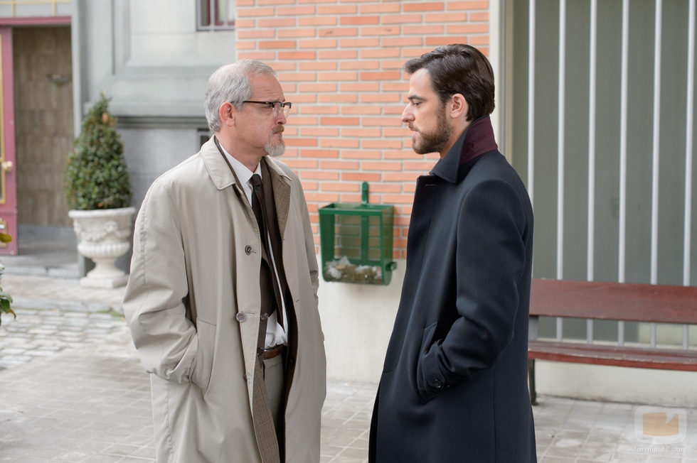 Luis Ardanza y Diego Tudela en 'Amar es para siempre'