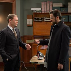 Inocencio Bonilla y Diego Tudela en 'Amar es para siempre'