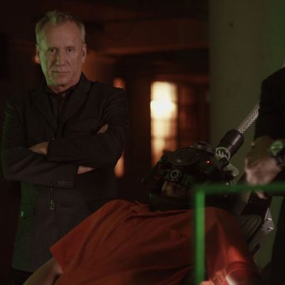 James Woods durante 'Bienvenidos al futuro