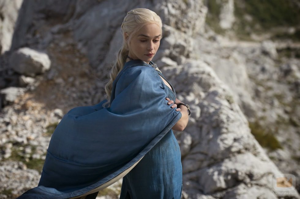 Emilia Clarke en la cuarta temporada de 'Juego de tronos'