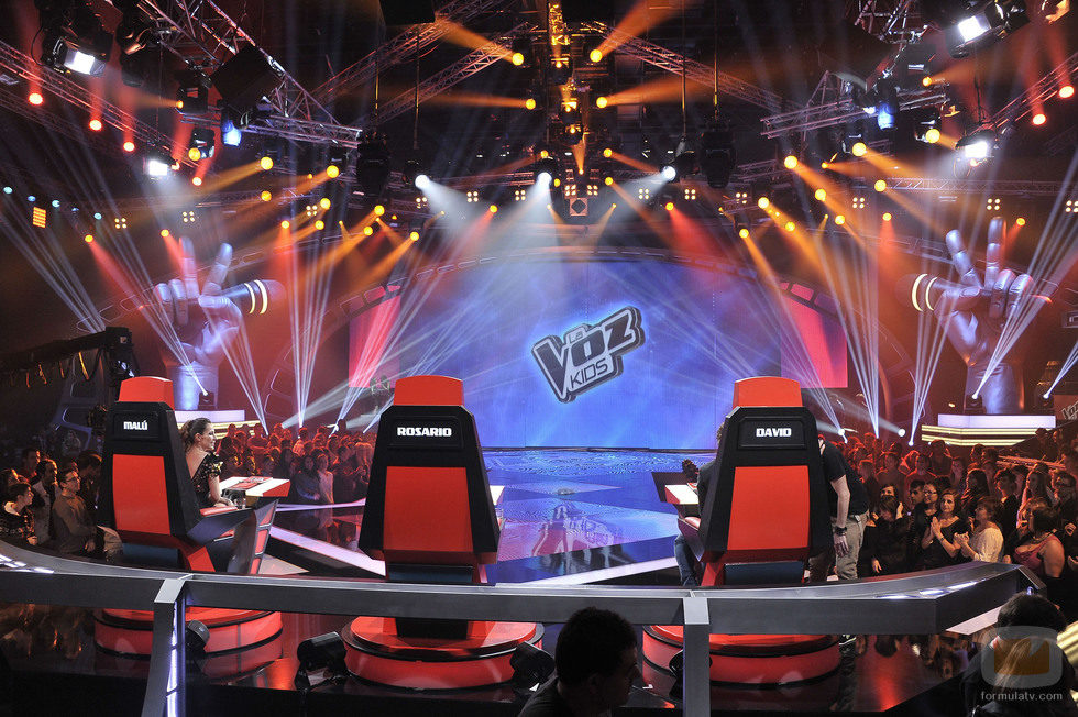 Plató de 'La Voz Kids'