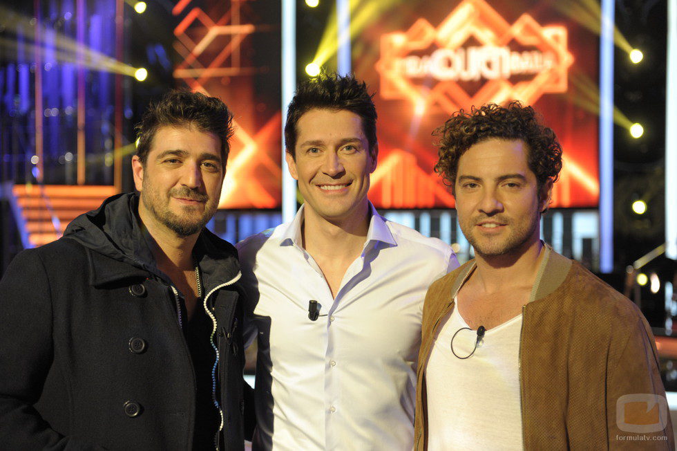 Antonio Orozco y David Bisbal en '¡Mira quién baila!'