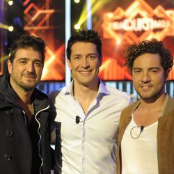 Antonio Orozco y David Bisbal en '¡Mira quién baila!'