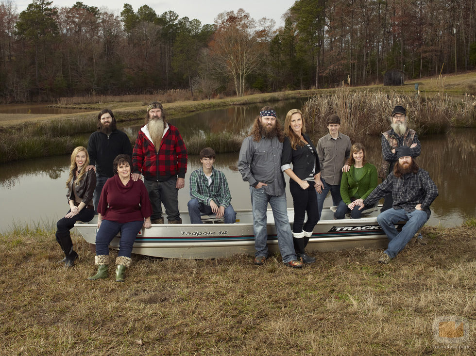 Los Robertson, protagonistas de 'Duck Dynasty'