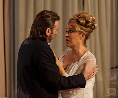 Fermín Trujillo y Estela Reynolds, a punto de casarse en 'La que se avecina'