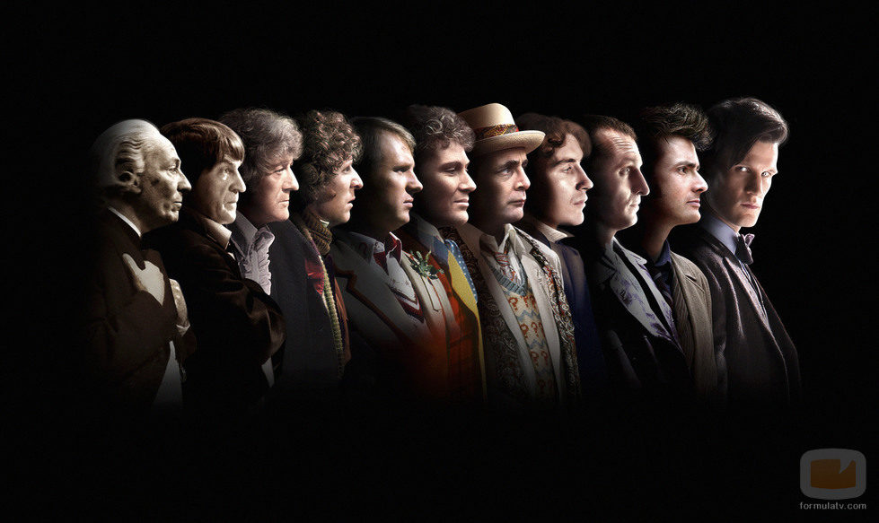 Los once doctores de 'Doctor Who'