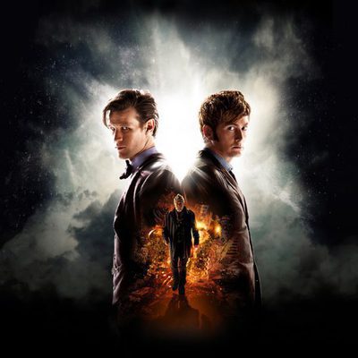 Matt Smith y David Tennant en el episodio especial de 'Doctor Who'