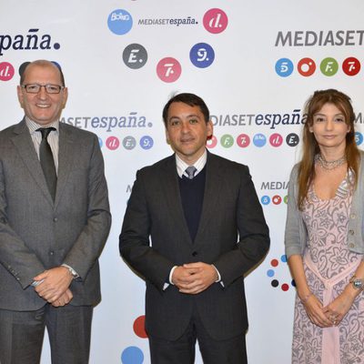 Manuel Villanueva, José Manuel Bermúdez y Patricia Marco