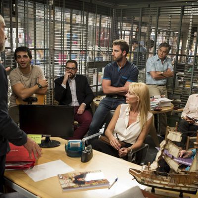 Los actores en el primer capítulo de 'B&b, de boca en boca'