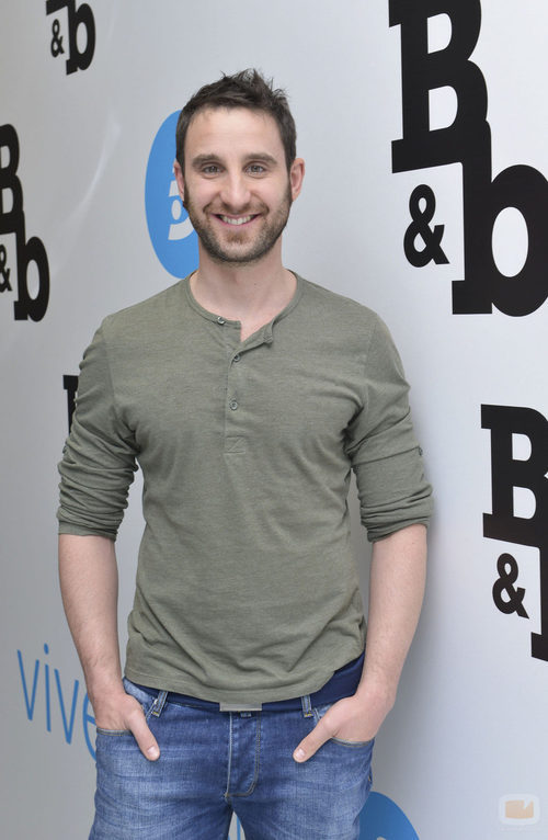 Dani Rovira en la rueda de prensa de 'B&b, de boca en boca'