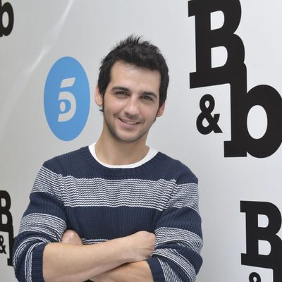 Fran Perea en la rueda de prensa de 'B&b, de boca en boca'