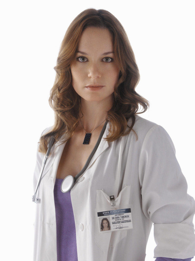 Sarah Wayne Callies, la doctora Tancredi en Prison Break