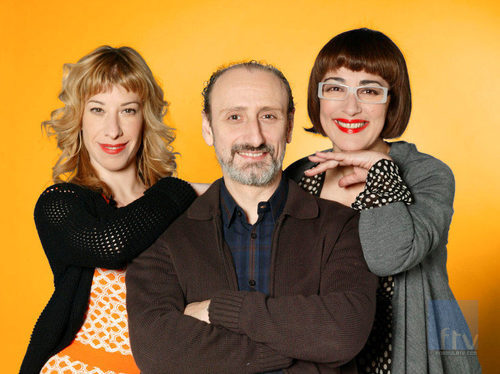 Nathalie Seseña, José Luis Gil e Isabel Ordaz