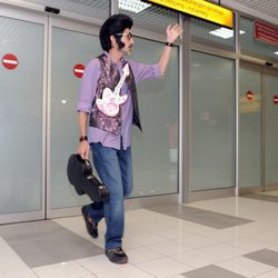 Chikilicuatre ya está en el aeropuerto de Belgrado para ir a Eurovisión 2008