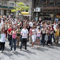 Eurofans en Belgrado