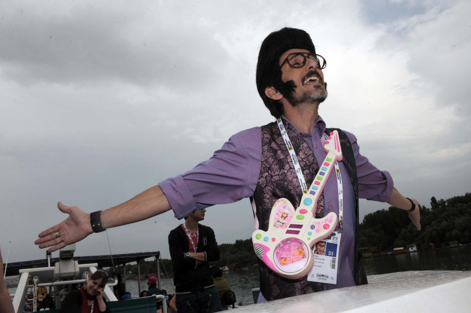 Foto promocional de Chikilicuatre en Belgrado