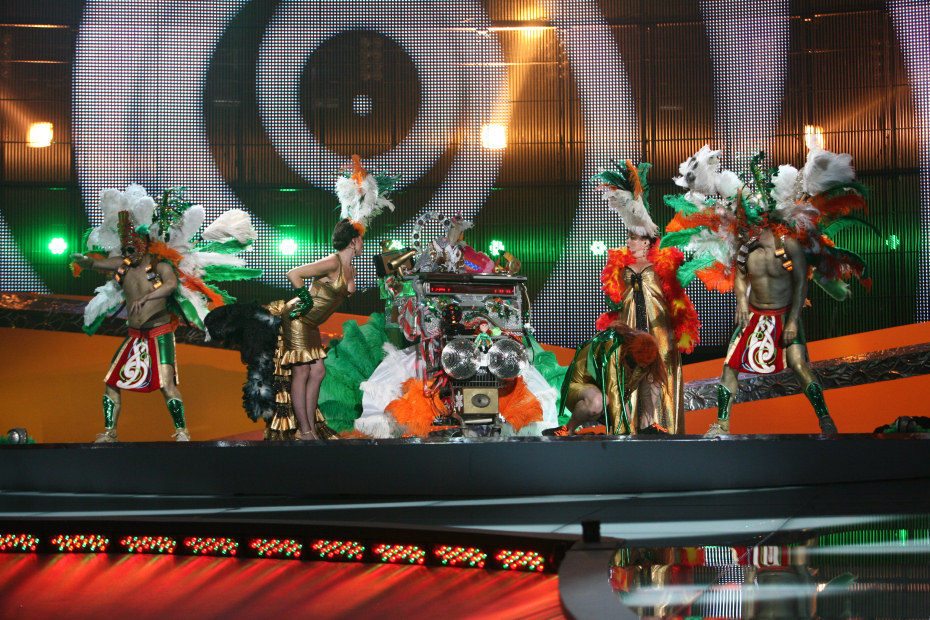 El Pavo Dustin en Eurovisión 2008