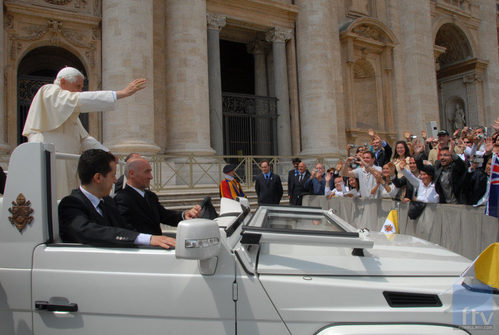 Jordi Évole en El Vaticano