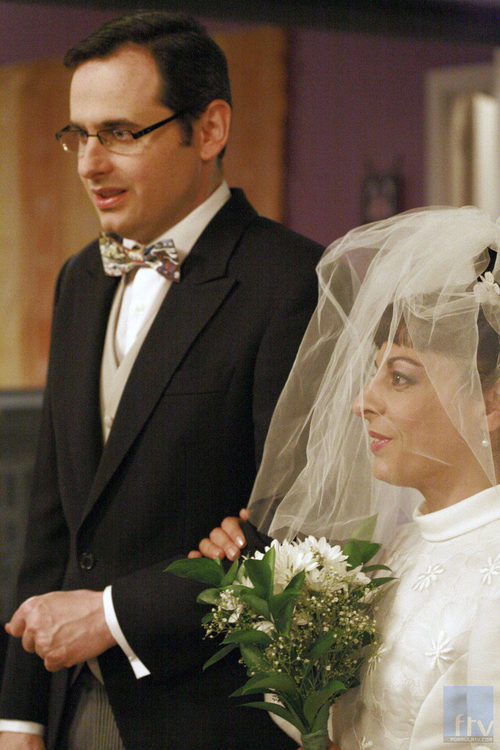 Nines y Leonardo en su boda en 'La que se avecina'
