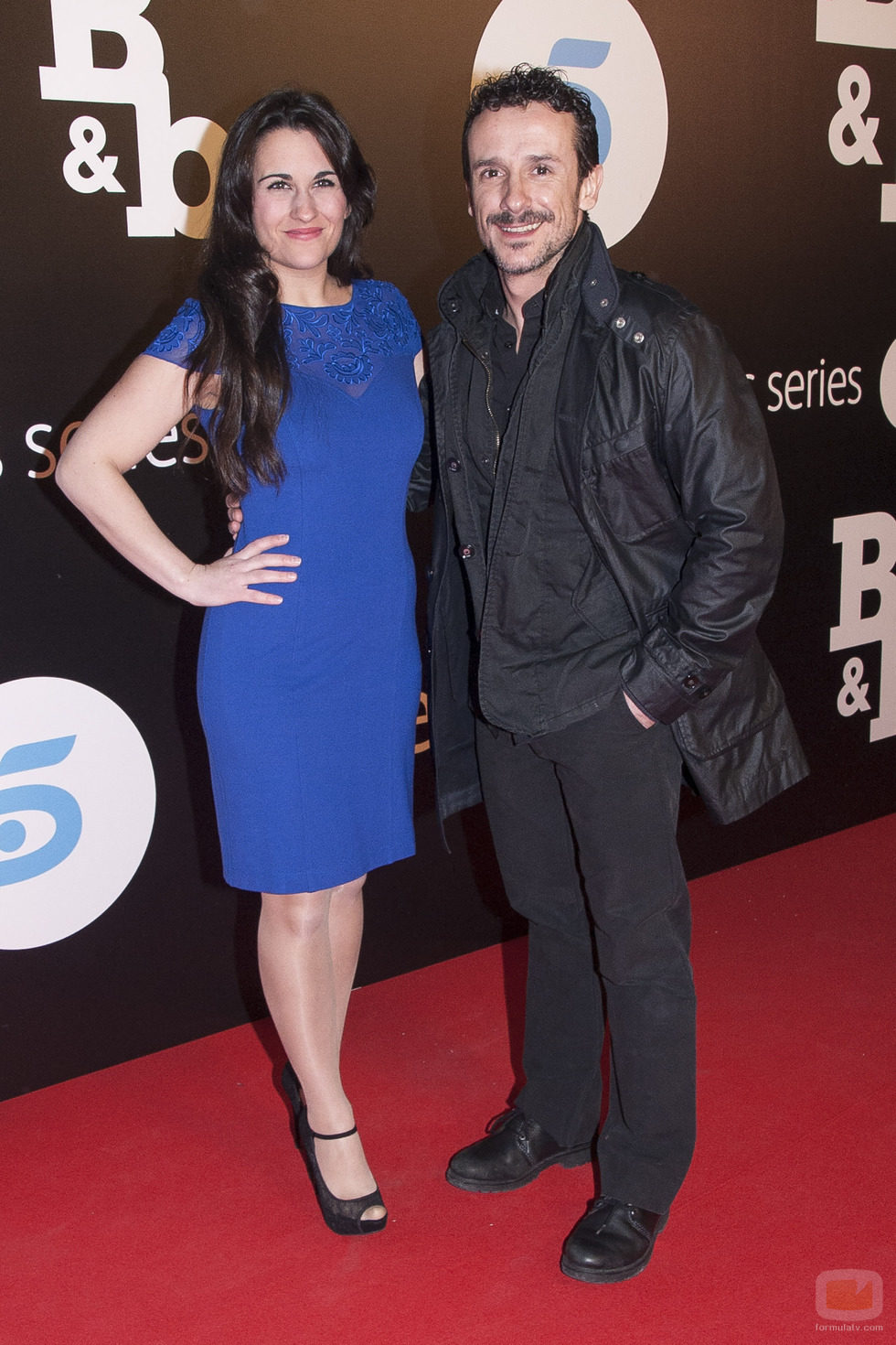 Nuria Sánchez y Víctor Ullate en el estreno de 'B&b, de boca en boca'