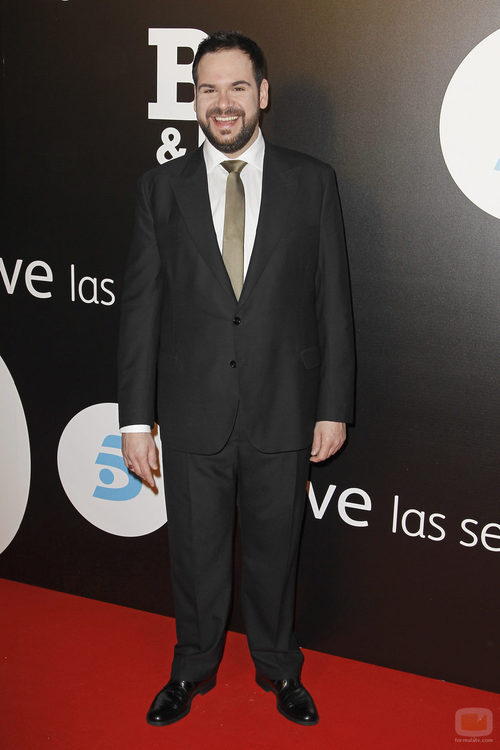 Jorge Usón en el estreno de 'B&b, de boca en boca'