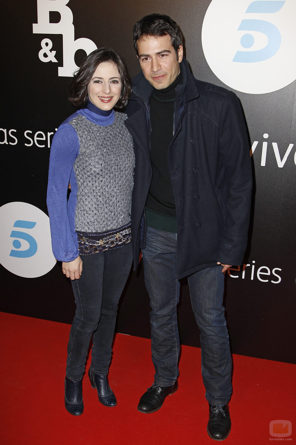 Ruth Nuñez y Alejandro Tous en la presentación de 'B&b, de boca en boca'