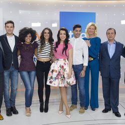 La familia al completo de la gala 'Mira quién va a Eurovisión'
