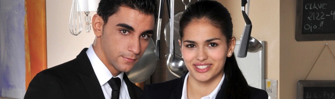 César Mateo y Sara Sálamo en 'B&b, de boca en boca'