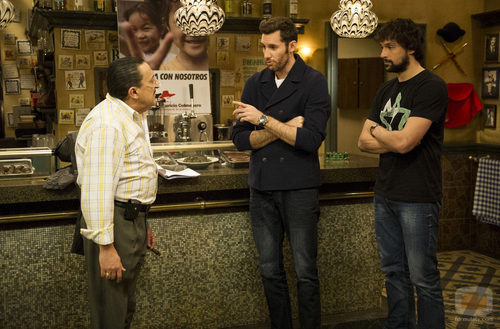 Rudy Fernández y Sergio Llull en 'Aída'