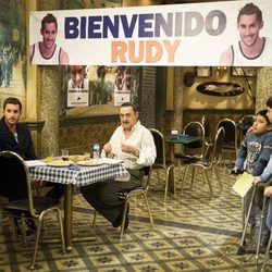 Bienvenida a Rudy Fernández en 'Aída'