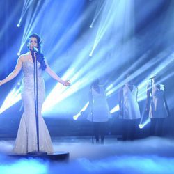 Ruth Lorenzo cantando en '¡Mira quién va a Eurovisión!'