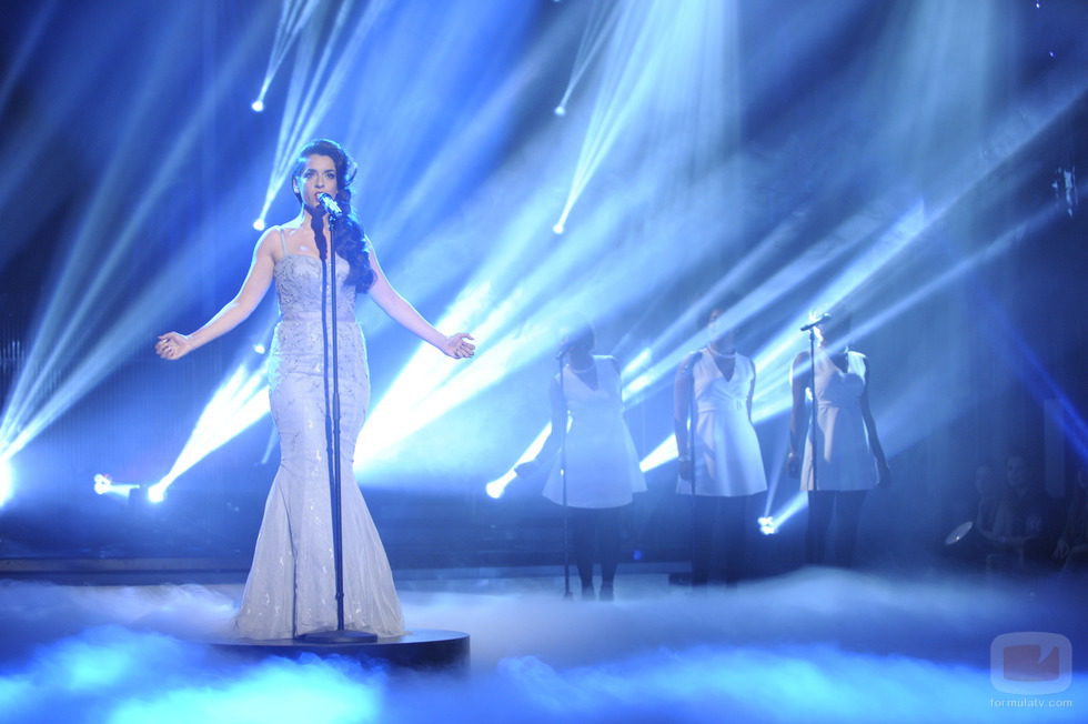 Ruth Lorenzo cantando en '¡Mira quién va a Eurovisión!'