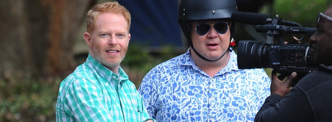 Jesse Tyler Ferguson y Eric Stonestreet de rodaje en Australia