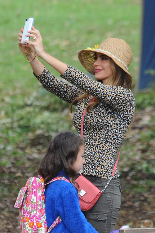 Sofía Vergara y Aubrey Anderson Emmons de rodaje en Australia