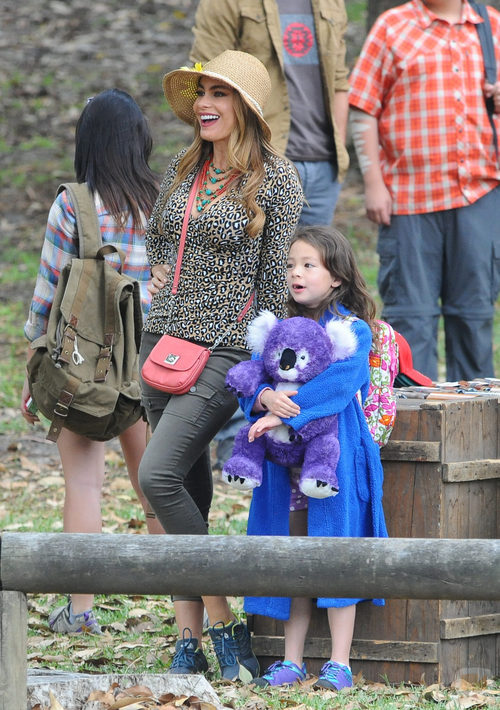 Sofía Vergara y Aubrey Anderson Emmons juntas en Australia