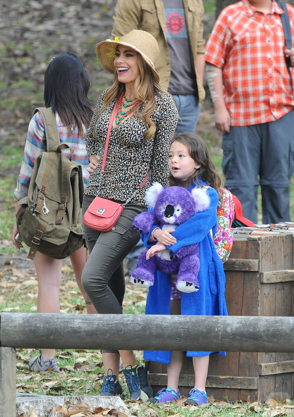 Sofía Vergara y Aubrey Anderson Emmons juntas en Australia