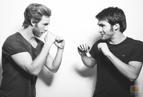 Ricardo Gómez y Pablo Rivero, actores de 'Cuéntame cómo pasó'