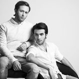 Pablo Rivero junto con Ricardo Gómez