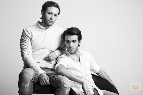 Pablo Rivero junto con Ricardo Gómez