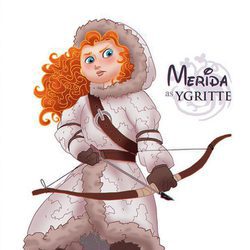 La princesa Mérida como Ygritte, de 'Juego de tronos'