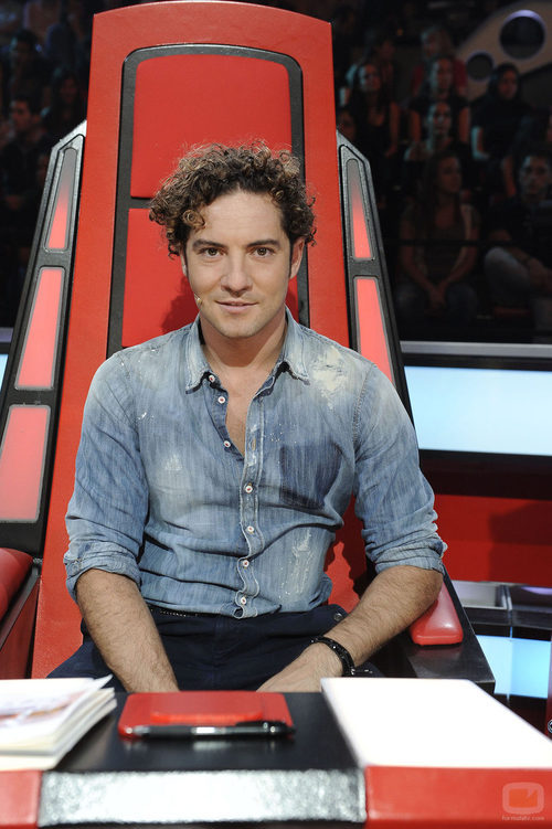 David Bisbal en las batallas de 'La voz kids'