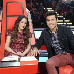 Malú y Carlos Rivera en las batallas de 'La voz kids'